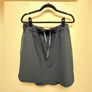 lululemon athletica Black Athletic Skirt with Drawstring